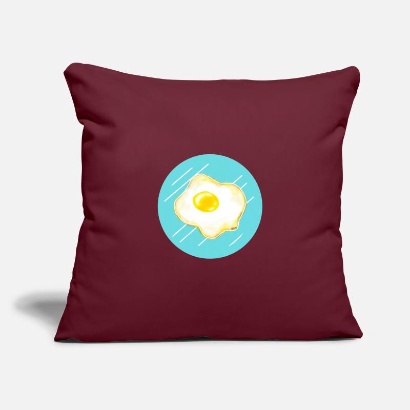 fried egg Sofa pillowcase 17,3'' x 17,3'' (45 x 45 cm)