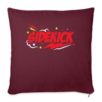 Superhero Dad and Sidekicks Matching - Sofakissenbezug 45 x 45 cm - Burgunderrot - Vorne