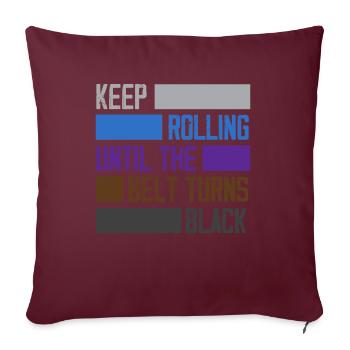Jiu Jitsu Jiu Jitsu Jiu Jitsu - Sofakissenbezug 45 x 45 cm - Burgunderrot - Vorne