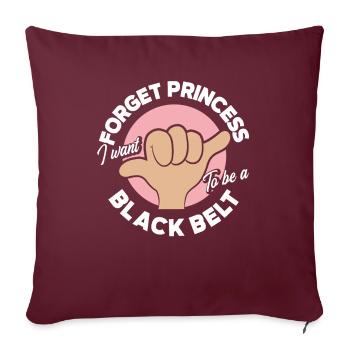 Jiu Jitsu Jiu Jitsu Jiu Jitsu - Sofakissenbezug 45 x 45 cm - Burgunderrot - Vorne