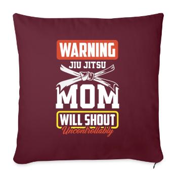Jiu Jitsu Jiu Jitsu Jiu Jitsu - Sofakissenbezug 45 x 45 cm - Burgunderrot - Vorne