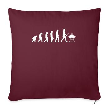 Carnivore Diät Carnivore Ernährung Carnivore Diet - Housse de coussin décorative 45 x 45 cm - bordeaux - Devant