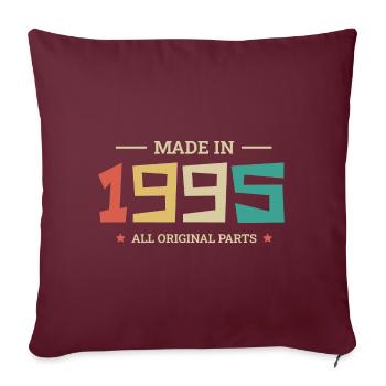 Légendaire Depuis 1995 Original 1995 - Housse de coussin décorative 45 x 45 cm - bordeaux - Devant