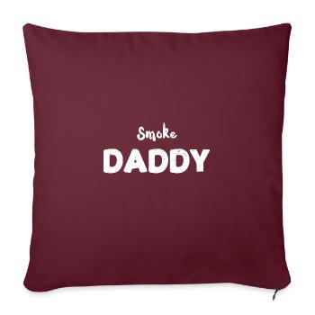 Smoke Daddy - BBQ - Housse de coussin décorative 45 x 45 cm - bordeaux - Devant