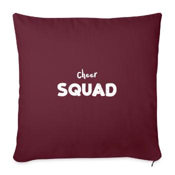Cheer Squad - Workout - Sofakissenbezug 45 x 45 cm - Burgunderrot - Vorne