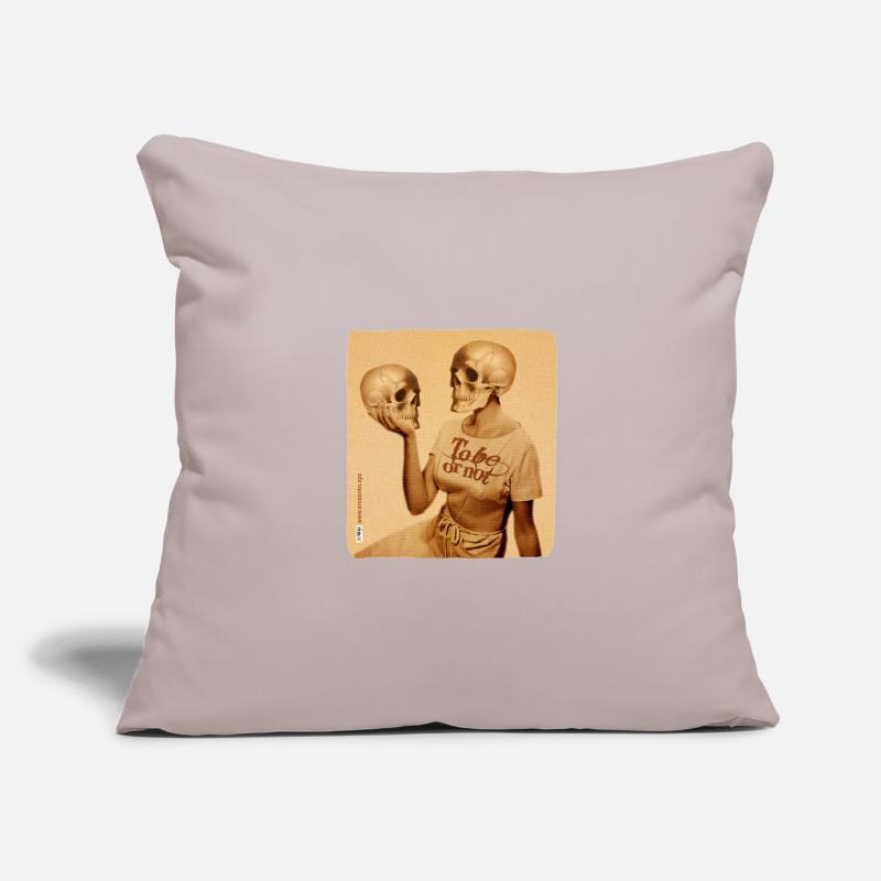 SEIN ODER NICHT SEIN Sofakissenbezug 45 x 45 cm