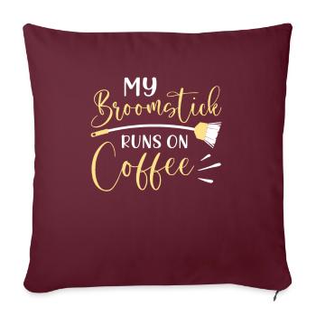 Semaine d’appréciation pour l’entretien ménager - Housse de coussin décorative 45 x 45 cm - bordeaux - Devant