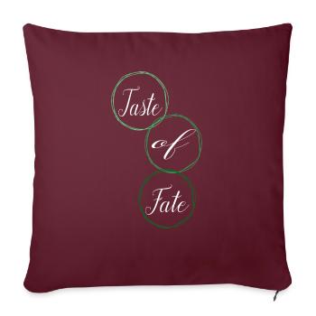 artisanat culinaire art de la blague de cuisine - Housse de coussin décorative 45 x 45 cm - bordeaux - Devant