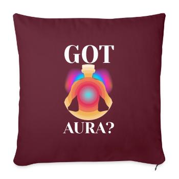 Got Aura Trendy Viral - Sofakissenbezug 45 x 45 cm - Burgunderrot - Vorne