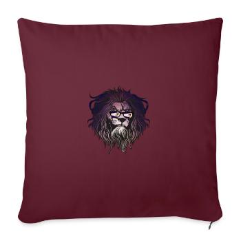 Samoa américaines - Housse de coussin décorative 45 x 45 cm - bordeaux - Devant