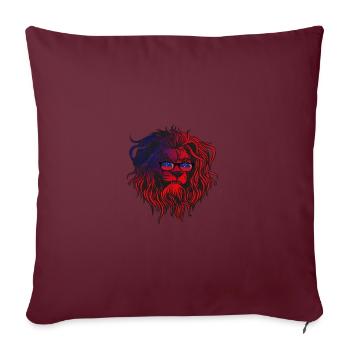 Samoa - Housse de coussin décorative 45 x 45 cm - bordeaux - Devant