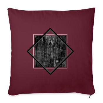 Abstract Art Art Gift Idea - Sofakissenbezug 45 x 45 cm - Burgunderrot - Vorne