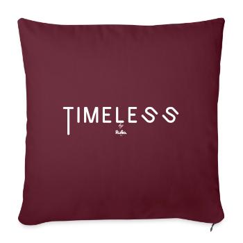 Timeless design Simple and elegant - Sofa pillowcase 17,3'' x 17,3'' (45 x 45 cm) - burgundy - Front