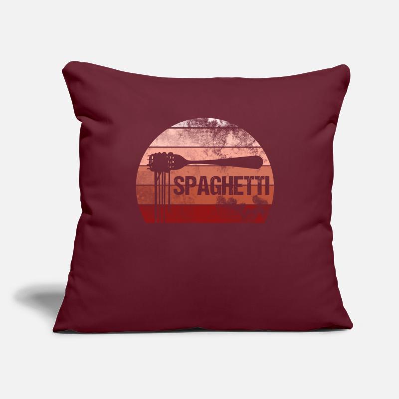 Fork Spaghetti Retro Sofa pillowcase 17,3'' x 17,3'' (45 x 45 cm)