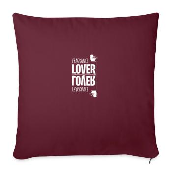 Parfüm Fragrance Perfüm Perfume Parfum Duft - Housse de coussin décorative 45 x 45 cm - bordeaux - Devant