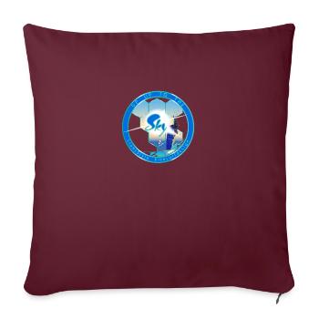 Up to the Sky - Housse de coussin décorative 45 x 45 cm - bordeaux - Devant