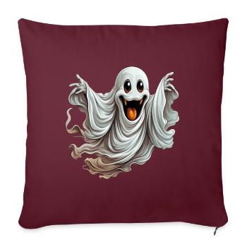 Des fantômes, des êtres surnaturels ou de l’imagination ? - Housse de coussin décorative 45 x 45 cm - bordeaux - Devant