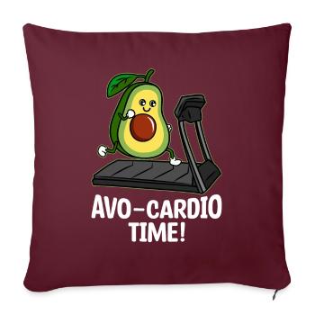 Vêtements d’avocat pour hommes Vêtements d’avocat pour hommes - Housse de coussin décorative 45 x 45 cm - bordeaux - Devant