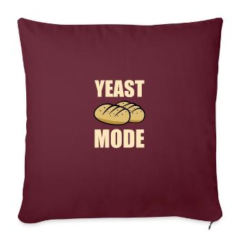 Bread Baking Bakery Sourdough Yeast Mode - Sofakissenbezug 45 x 45 cm - Burgunderrot - Vorne