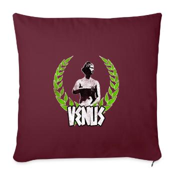 Hellenism Rom Griechenland Venus Aphrodite Gott - Sofakissenbezug 45 x 45 cm - Burgunderrot - Vorne