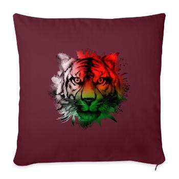 Madagaskar - Sofakissenbezug 45 x 45 cm - Burgunderrot - Vorne