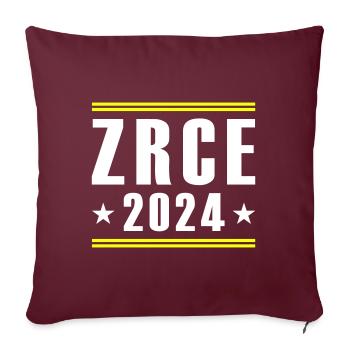 Zrce 2024 - Sofakissenbezug 45 x 45 cm - Burgunderrot - Vorne