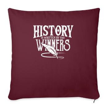Histoire Napoleon Bonaparte France Cadeau - Housse de coussin décorative 45 x 45 cm - bordeaux - Devant