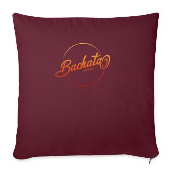 Bachata Dance Bachata Apostle Danse de la bachata - Housse de coussin décorative 45 x 45 cm - bordeaux - Devant