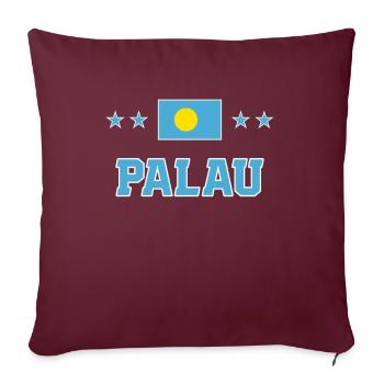 Palau - Sofakissenbezug 45 x 45 cm - Burgunderrot - Vorne