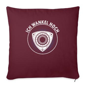 Le moteur Wankel révolutionne le mécanicien automobile - Housse de coussin décorative 45 x 45 cm - bordeaux - Devant