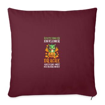 Halloween Costume Dragon Halloween - Housse de coussin décorative 45 x 45 cm - bordeaux - Devant