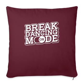 Breakdance Breakdancer Breakdancing - Sofakissenbezug 45 x 45 cm - Burgunderrot - Vorne