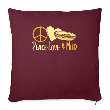 Des prospecteurs à la recherche d’un trésor - Housse de coussin décorative 45 x 45 cm - bordeaux - Devant