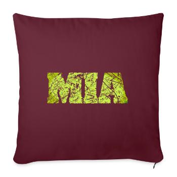 Geschenk Mia - Sofakissenbezug 45 x 45 cm - Burgunderrot - Vorne