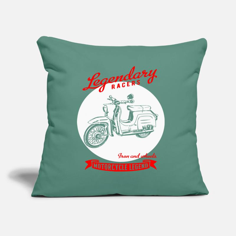 Simson Schwalbe Cyclomoteur RDA Housse de coussin décorative 45 x 45 cm