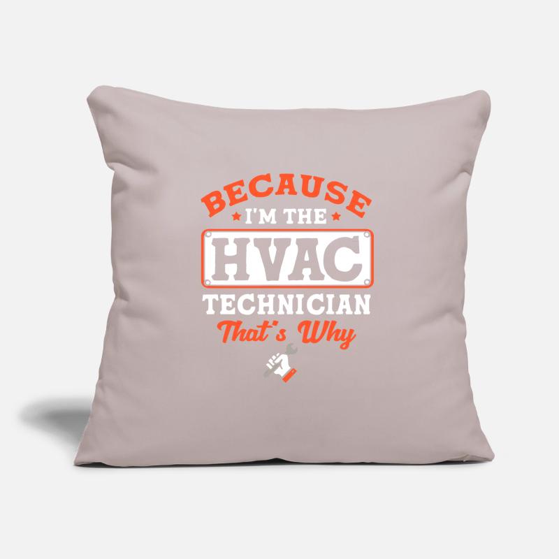 Air Conditioning Technician Technician Refrigeration Technician Heating Sofa pillowcase 17,3'' x 17,3'' (45 x 45 cm)