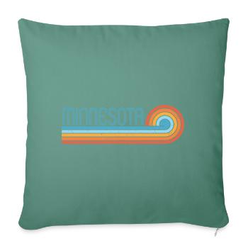 Minnesota - Sofa pillowcase 17,3'' x 17,3'' (45 x 45 cm) - cypress green - Front