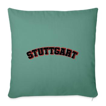 Stuttgart Schwabenstadt Team - Sofakissenbezug 45 x 45 cm - Tanngrün - Vorne