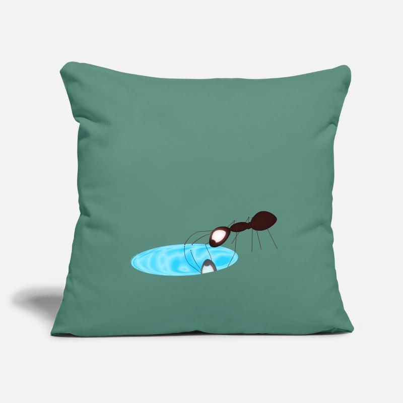 Fourmi Housse de coussin décorative 45 x 45 cm