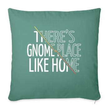 Bedroom Quote Christmas Humor Happy - Sofa pillowcase 17,3'' x 17,3'' (45 x 45 cm) - cypress green - Front