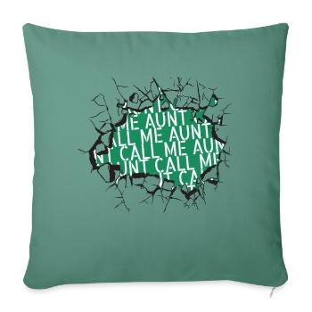 adoptive father funny quote happy adopting child - Sofa pillowcase 17,3'' x 17,3'' (45 x 45 cm) - cypress green - Front