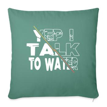 Cool Swim Triathlon Bicycle Water Swimming Trunks - Sofa pillowcase 17,3'' x 17,3'' (45 x 45 cm) - cypress green - Front