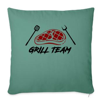 Grill Team - Sofa pillowcase 17,3'' x 17,3'' (45 x 45 cm) - cypress green - Front
