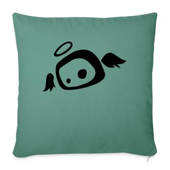Angel Sow - Sofa pillowcase 17,3'' x 17,3'' (45 x 45 cm) - cypress green - Front