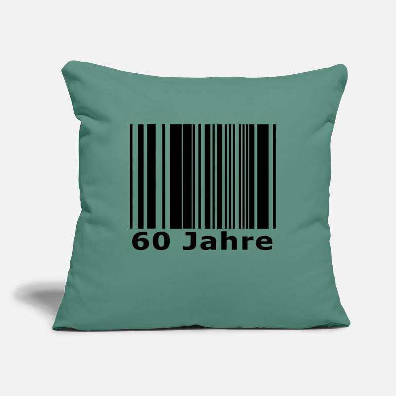 60 years Sofa pillowcase 17,3'' x 17,3'' (45 x 45 cm)