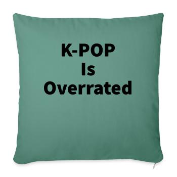 Korean - Sofa pillowcase 17,3'' x 17,3'' (45 x 45 cm) - cypress green - Front