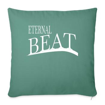 bday timeless citations geek mouvement rythmique - Housse de coussin décorative 45 x 45 cm - vert sapin - Devant