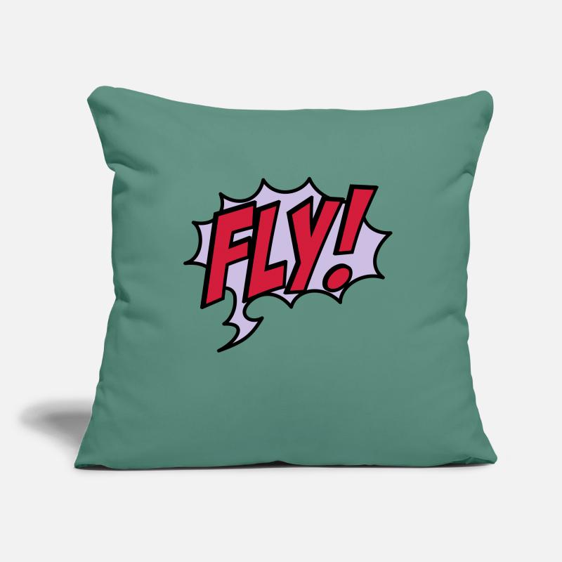 fly Housse de coussin décorative 45 x 45 cm