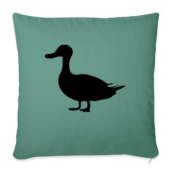 Duck - Sofa pillowcase 17,3'' x 17,3'' (45 x 45 cm) - cypress green - Front