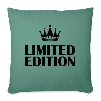 Limited Edition - Sofa pillowcase 17,3'' x 17,3'' (45 x 45 cm) - cypress green - Front